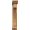 Ekena Millwork Imperial Slat Smooth Bracket w/ Offset Brace, Western Red Cedar, 5 1/2"W x 26"D x 34"H BKT0604X26X34IMP06SWR - alternate 3